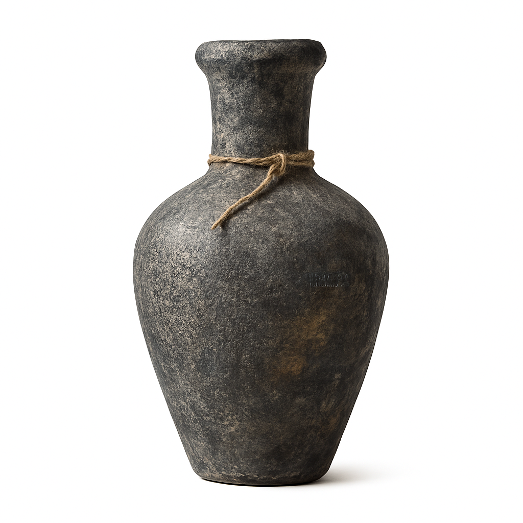 Handmade Aged Pottery Vase | Artisan Ceramic Decor | Natural Home Accent