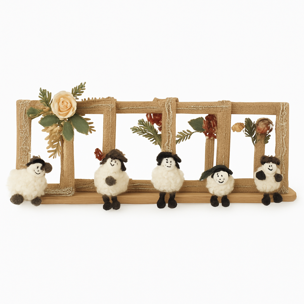 Wooden Handmade Sheep Frame