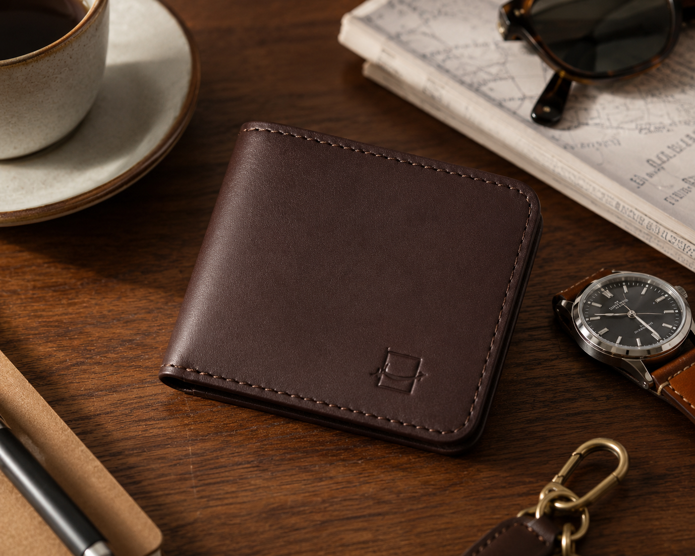 Classic Leather Wallet | Handmade Minimalist Wallet | Timeless Everyday Carry