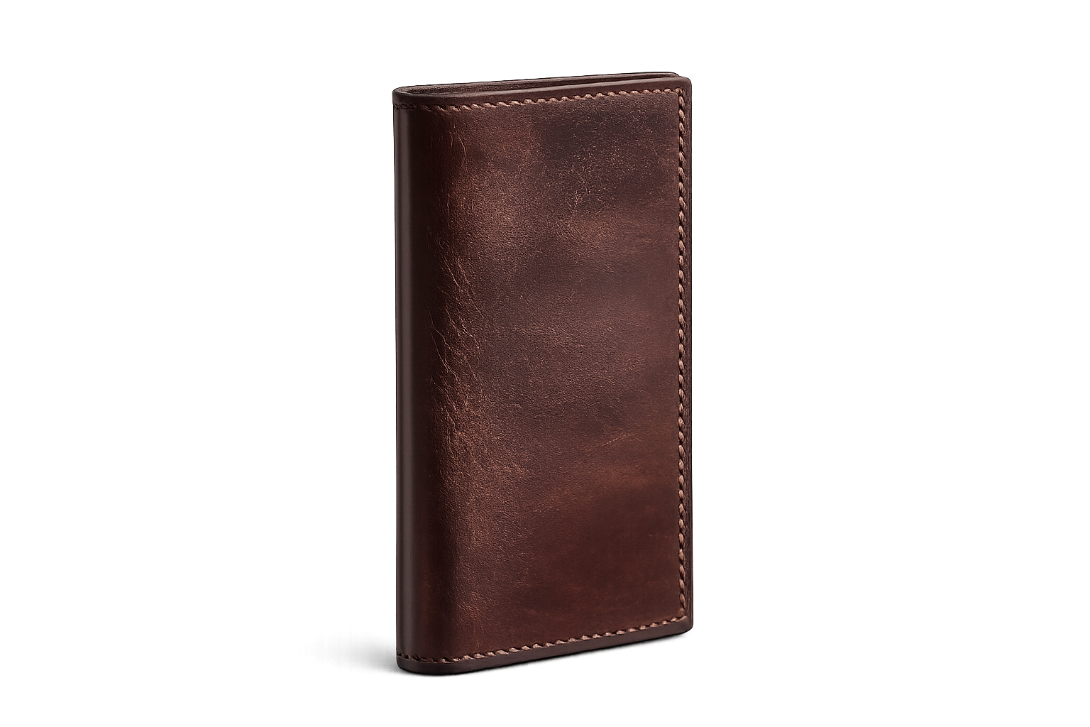 The V Leather Wallet | Handmade Minimalist Long Wallet | Slim Everyday Carry